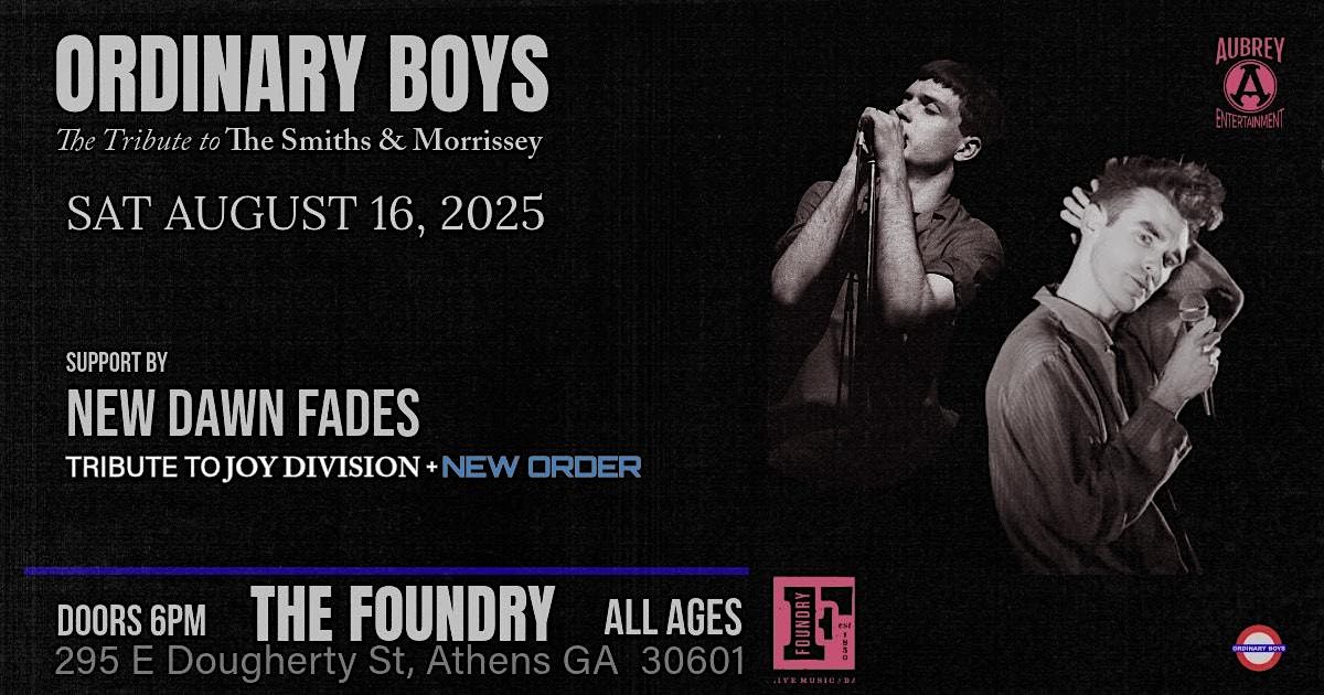 Ordinary Boys: Tribute to The Smiths & Morrissey