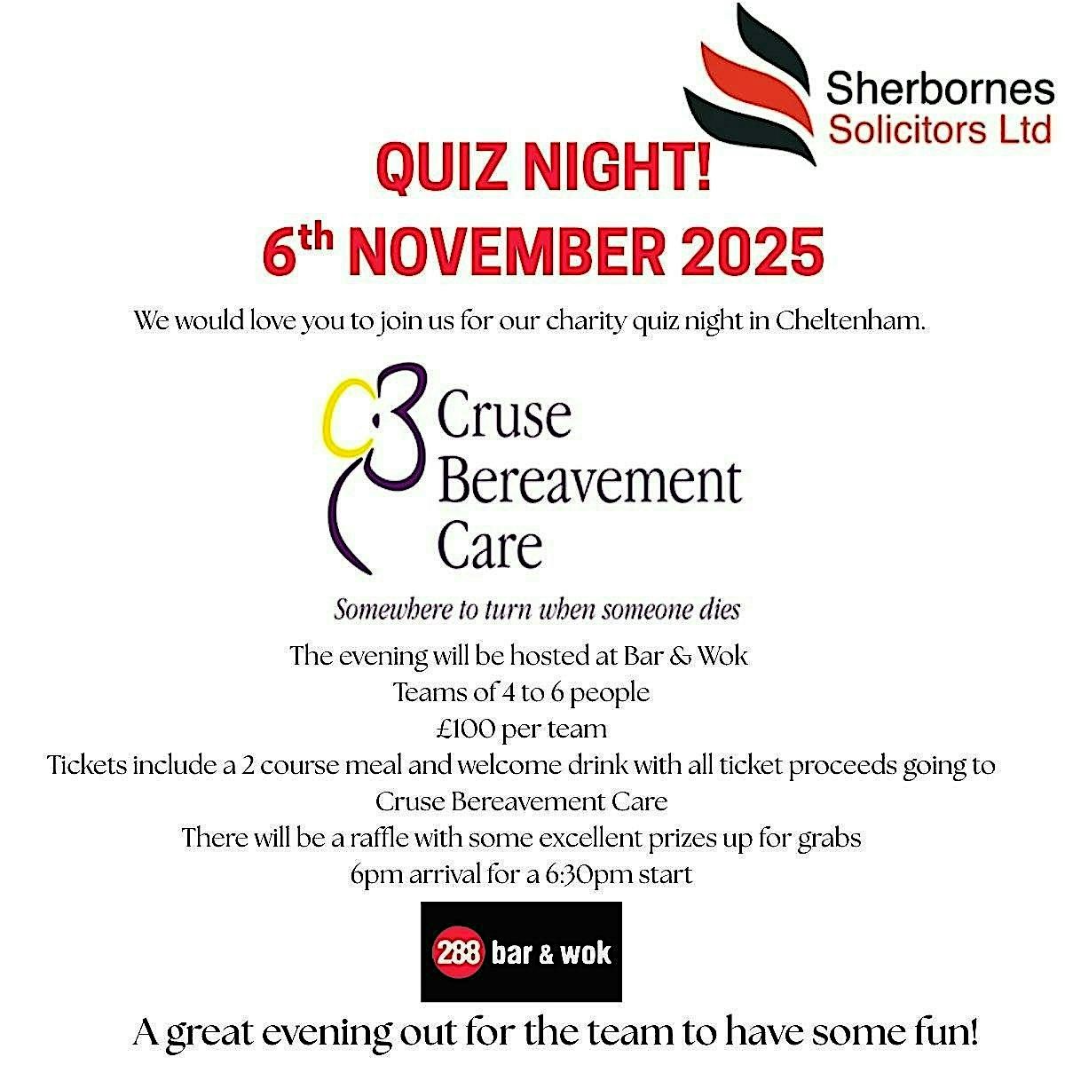 Charity Quiz Night