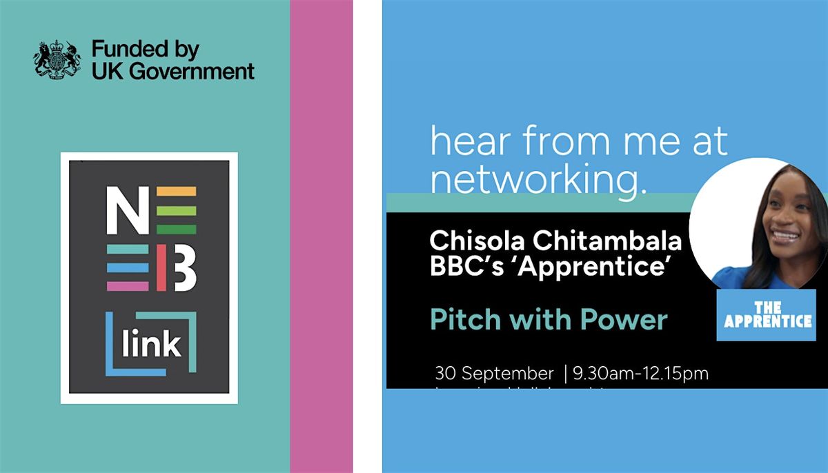 Free Essex networking & lunch - Pitch with Power - 30 Sept.