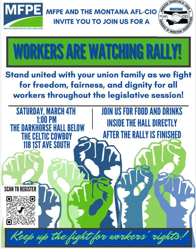 Workers Are Watching - Great Falls Blitz Party at The Celtic Cowboy ...