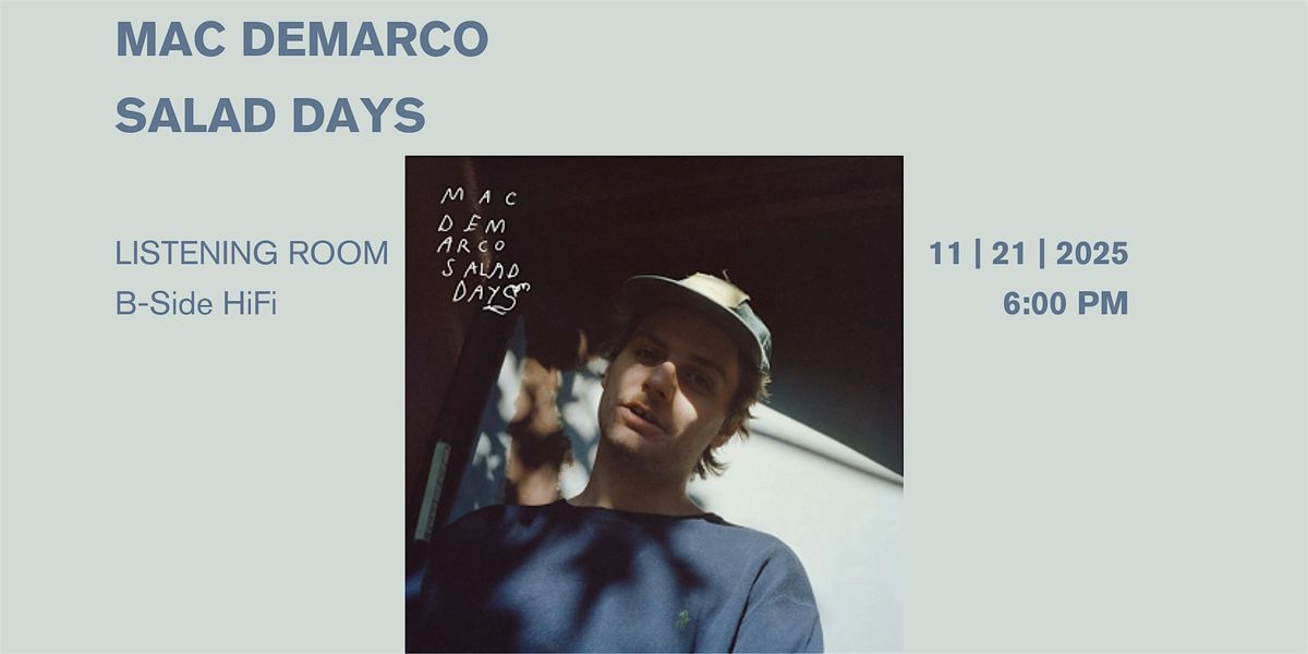 Mac Demarco: Salad Days