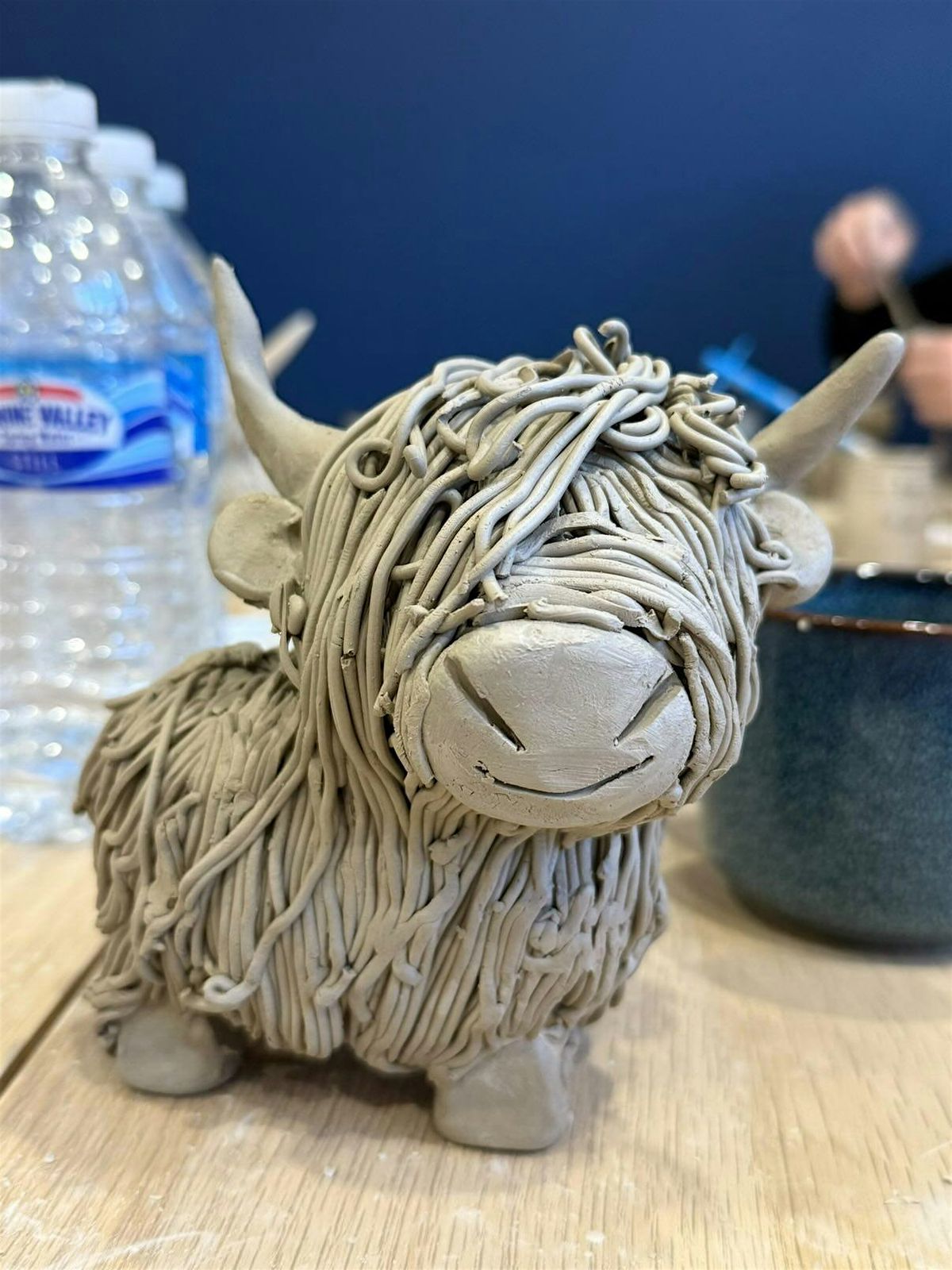Highland Cow Sculpture Workshop
