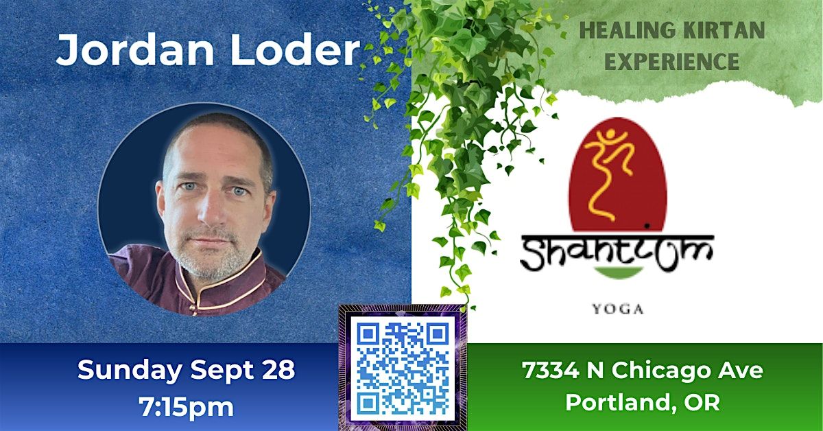 Sacred Kirtan Experience with Jordan Loder