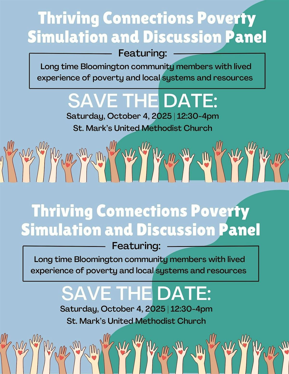Thriving Connections Poverty Simulation