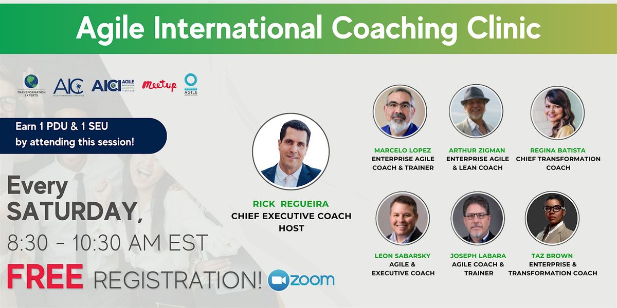 FREE Remote Agile Coaching Clinic - New York