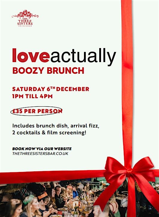 Love Actually Boozy Brunch
