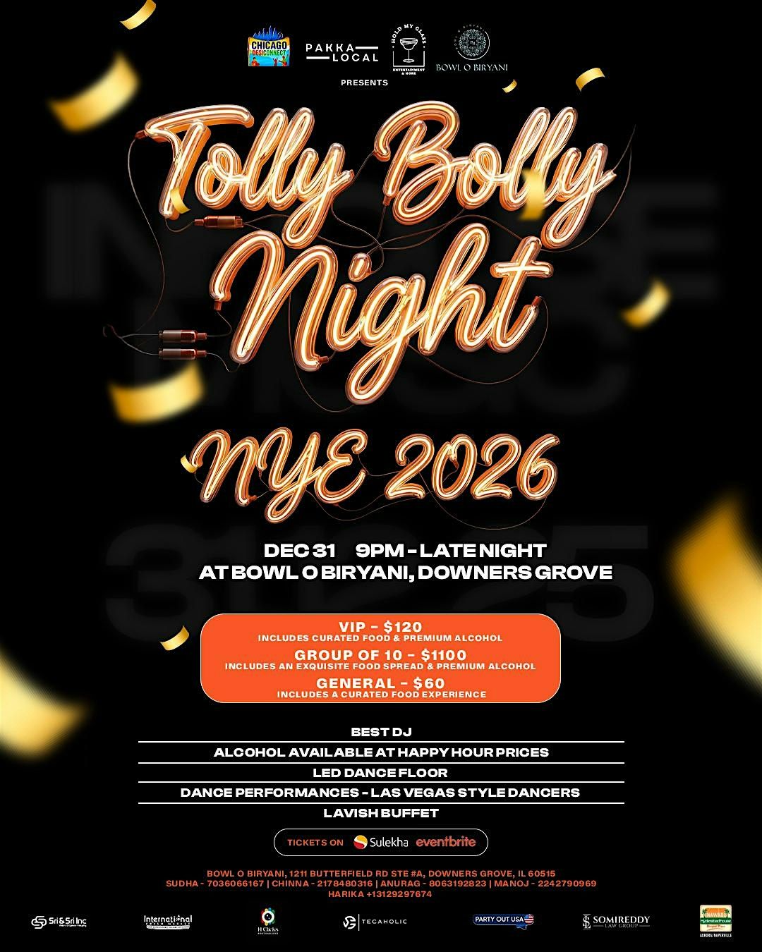 Tolly Bolly Night - NYE 2026