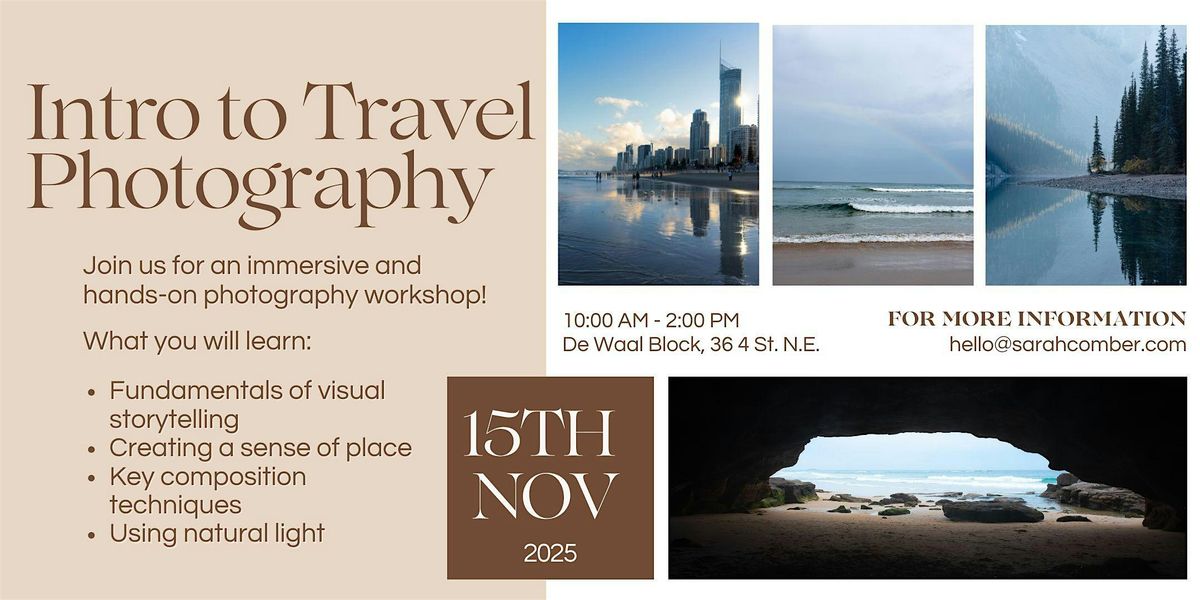 Into to Travel Photography