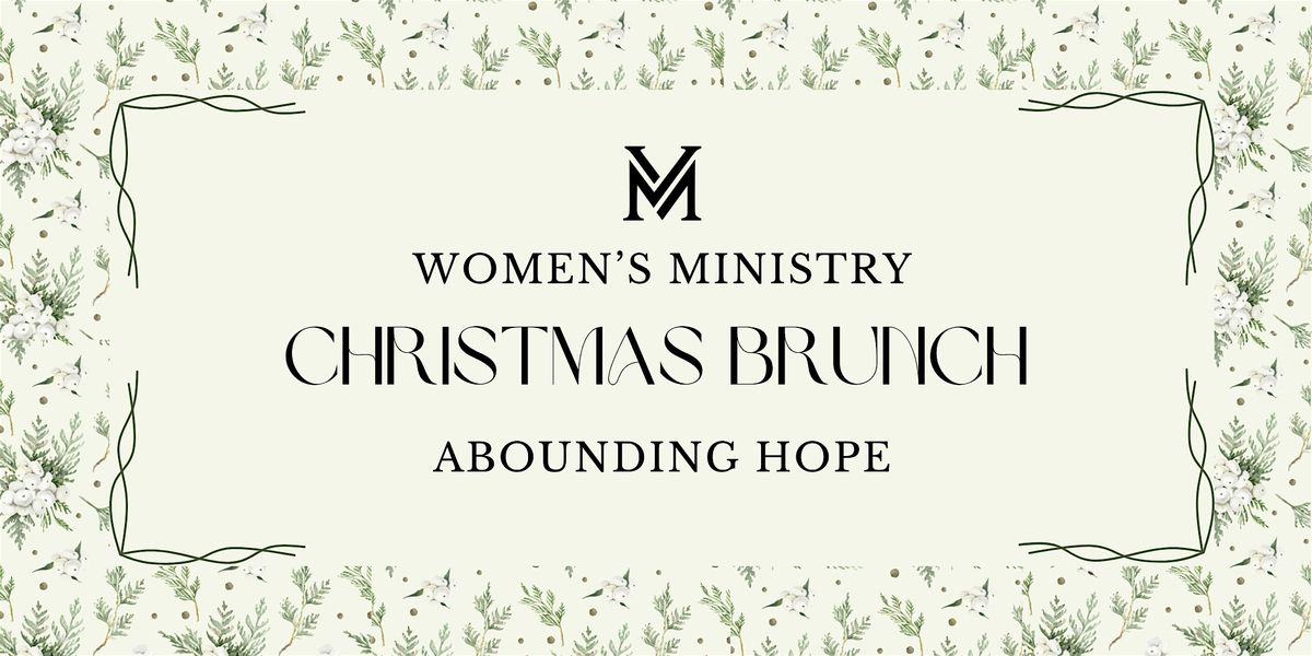 MVBC Women's Ministry Christmas Brunch 2025