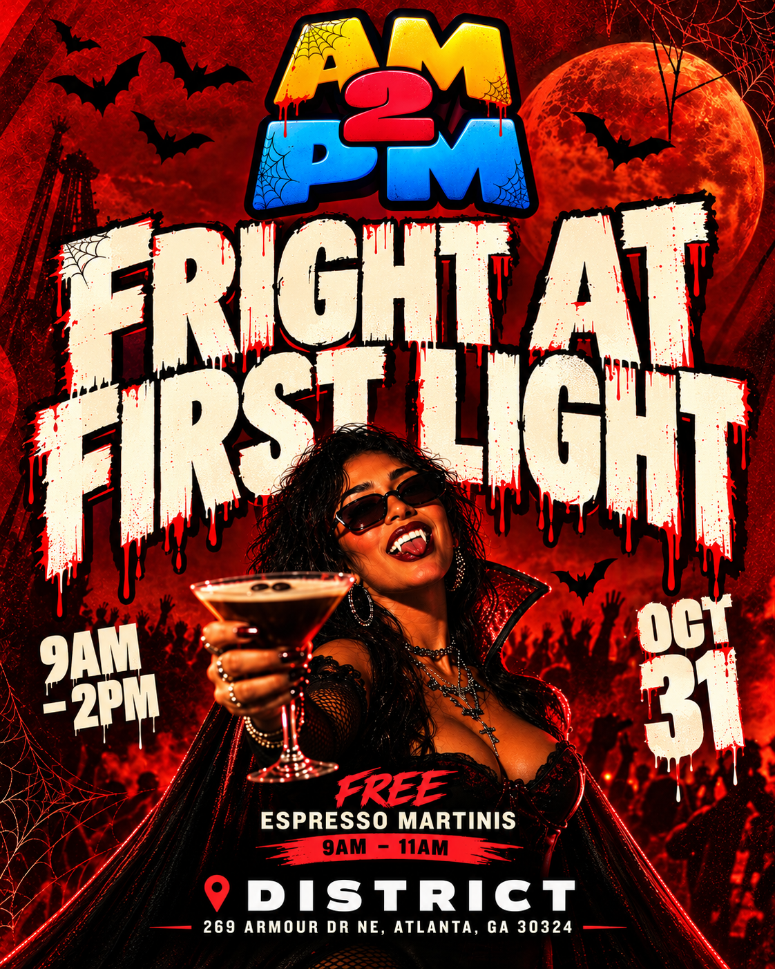 AM2PM (fka Cinnamon Toasted): Halloween at District Atlanta, Druid ...