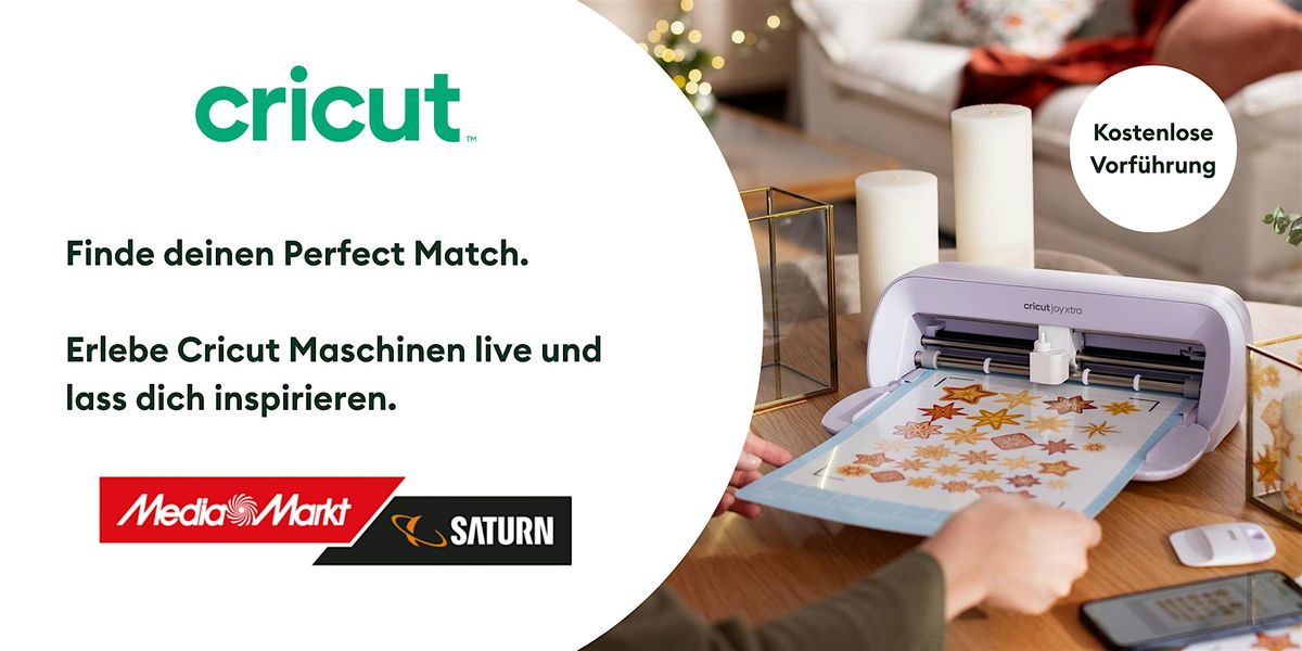 Hamburg MediaMarkt x Cricut - kostenlose Vorf\u00fchrung