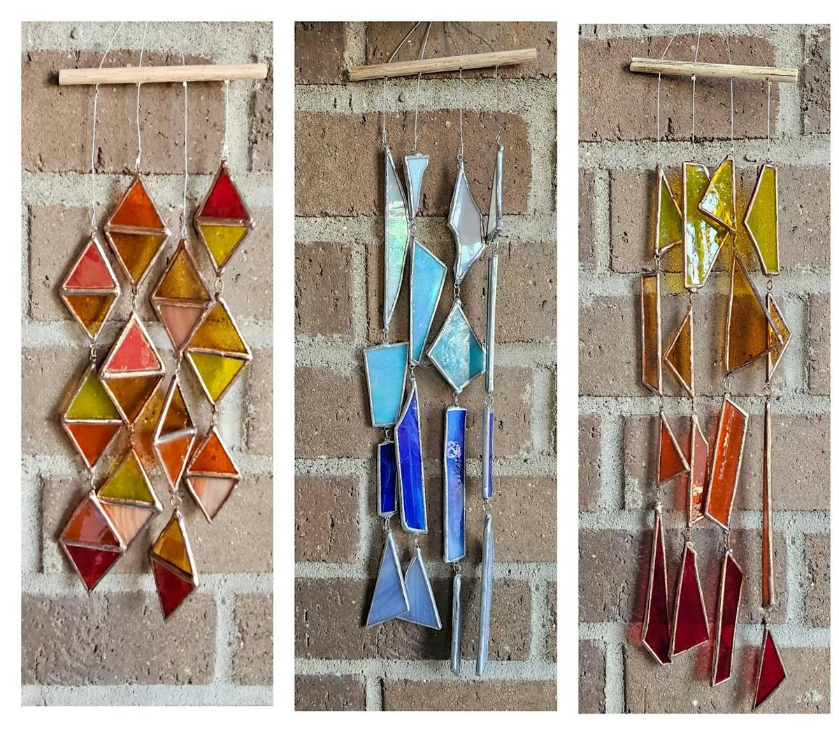 Stained Glass Scrappy Mobile