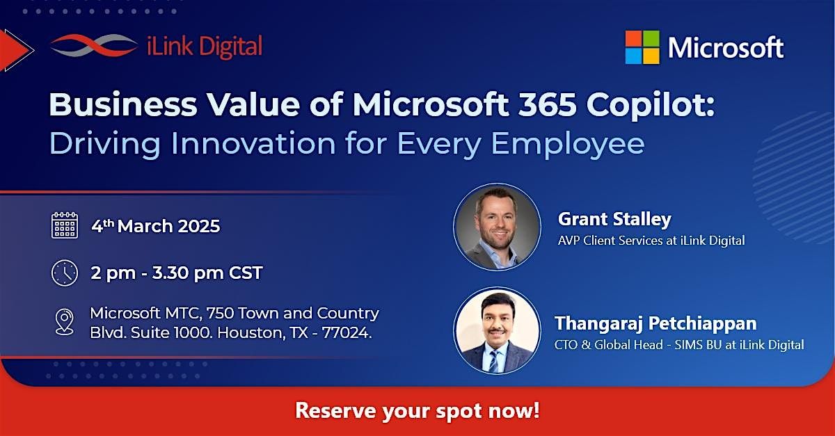 Business Value of Microsoft 365 Copilot Driving Innovation for Every