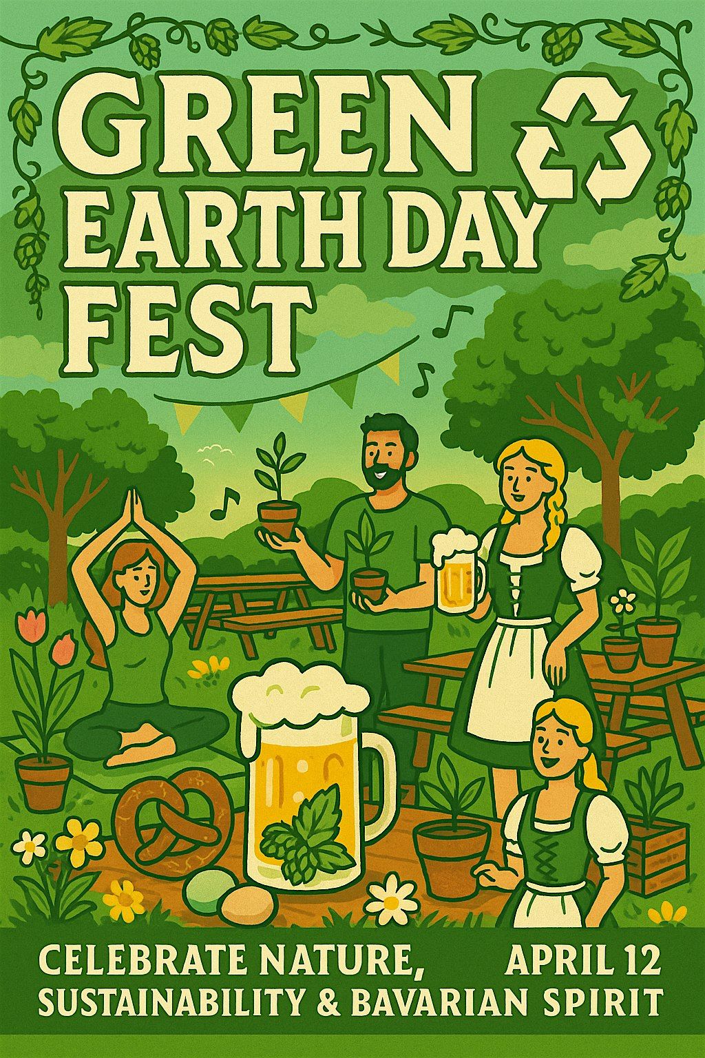 Green Earth Day Fest Celebrate Nature, Sustainability & Bavarian Spirit