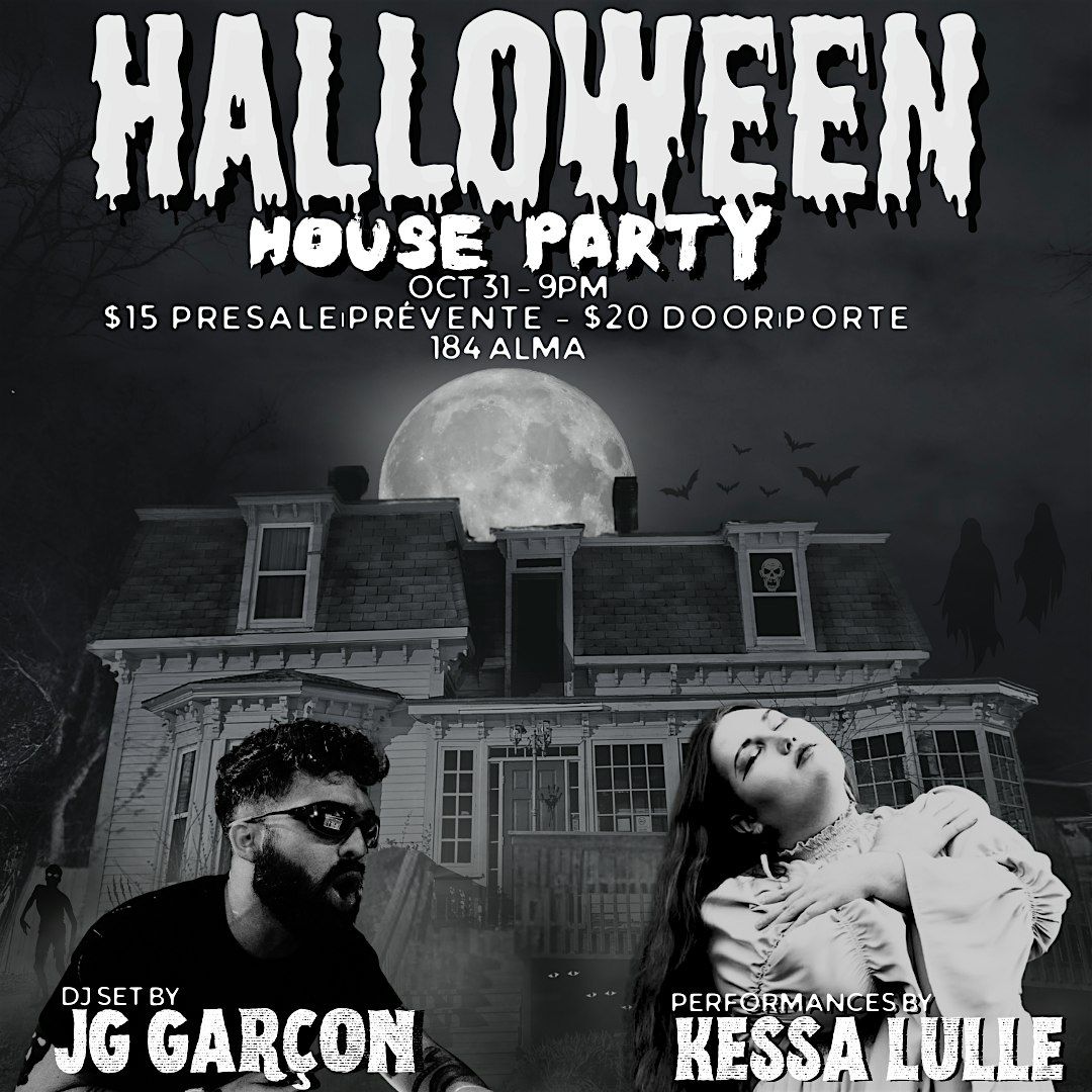 Halloween House Party with Kessa Lulle & JG GAR\u00c7ON