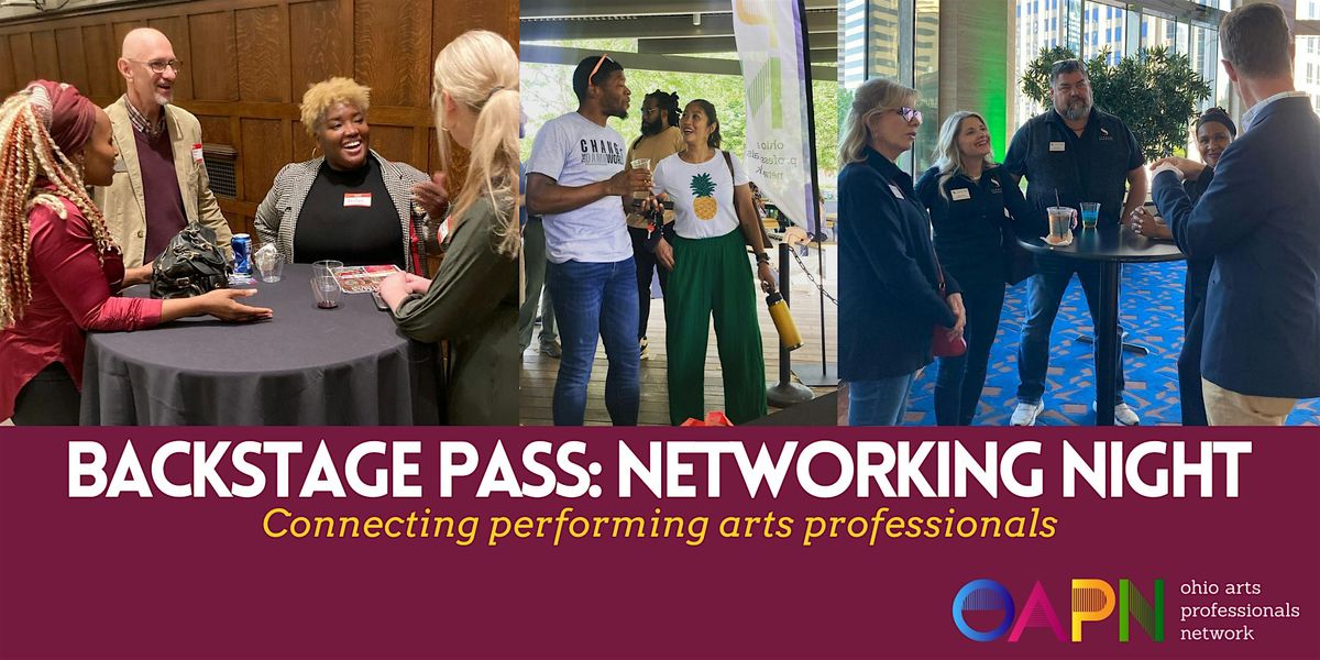 Backstage Pass: Networking Night [Cleveland, OH]
