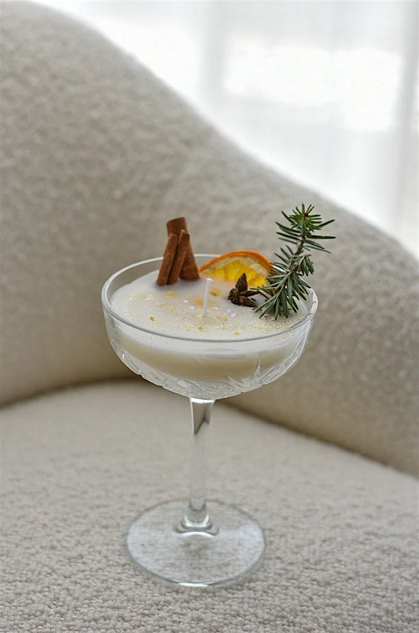 Taller de velas de navidad