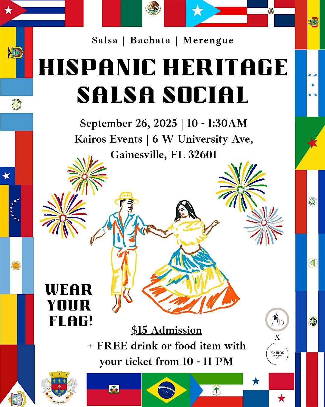 Salsa Night - Rep your roots!