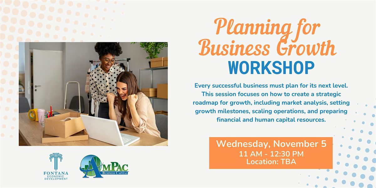 Planning for Business Growth