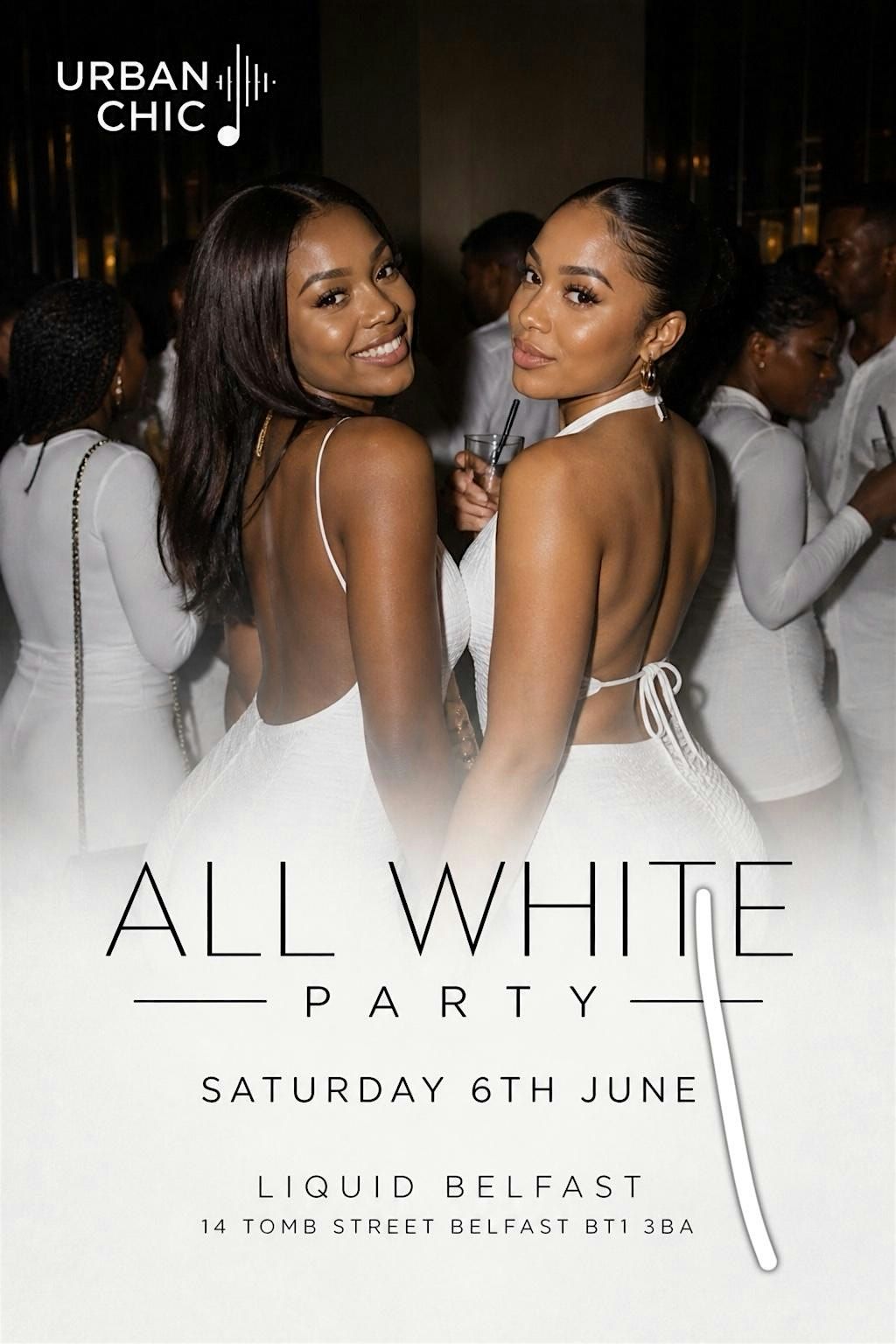 All White Party at Liquid Belfast