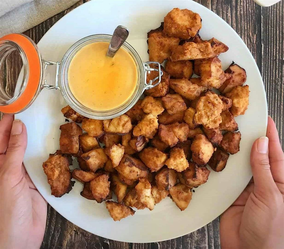 Kids Class! Chick'n Nuggets & Sweet Mustard Sauce