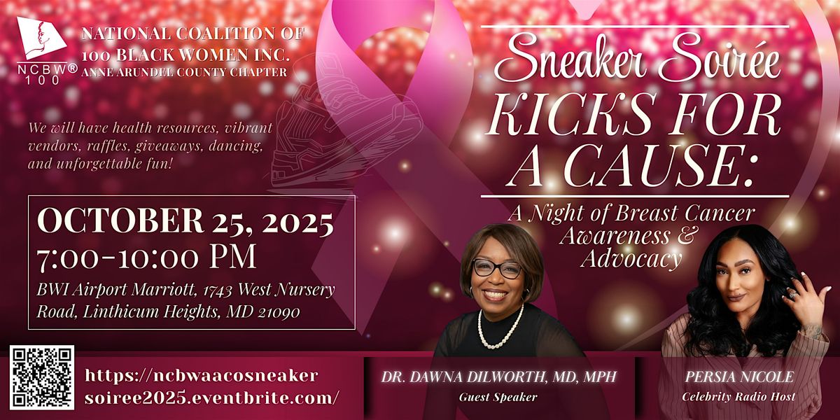 Kicks for a Cause: Breast Cancer Awareness & Advocacy Sneaker Soiree
