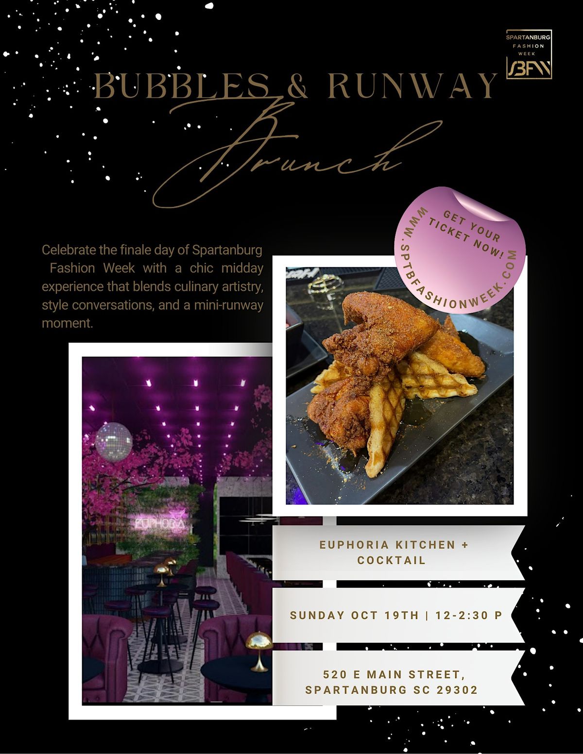 Bubbles & Runway: Fashion Week Brunch at Euphoria