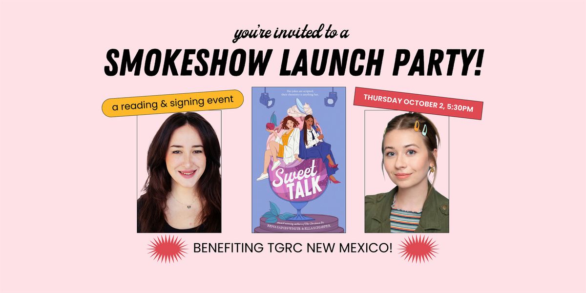 Book Launch Party: Sweet Talk, a queer romance!