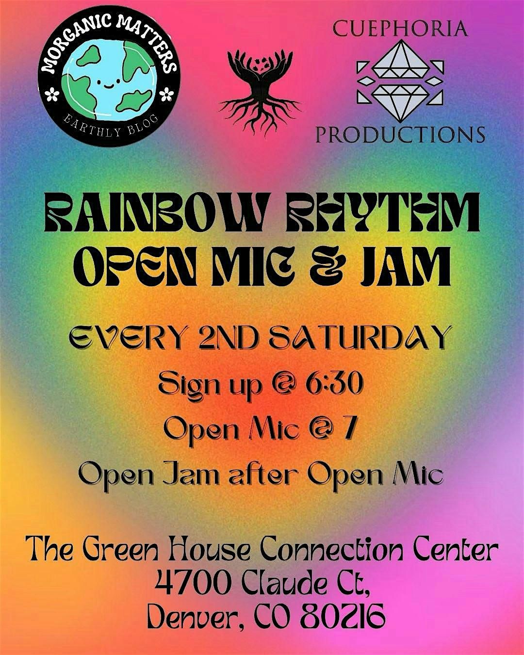 Rainbow Rhythm: An Inclusive Open Mic and Jam
