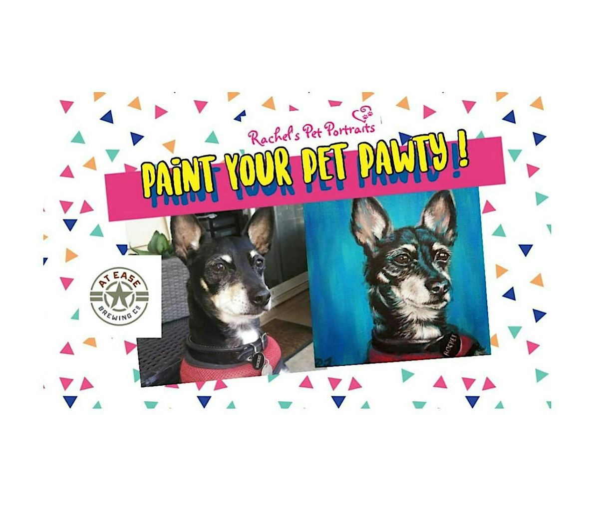Paint Your Pet Pawty! At Ease Brewing!!