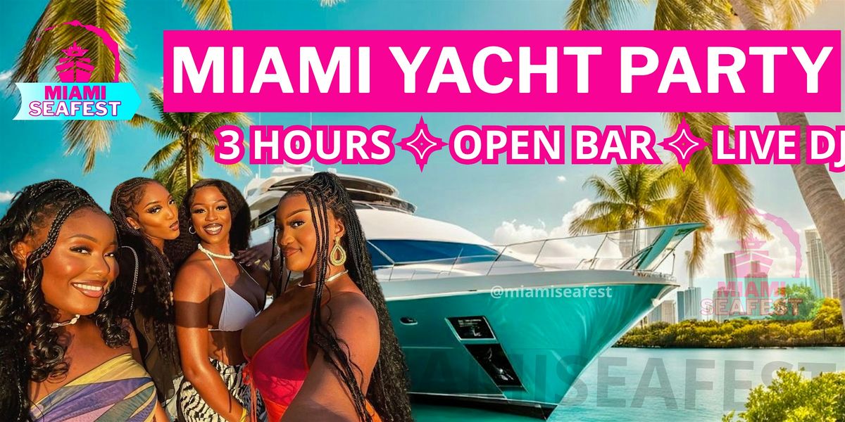 MIAMI HIP HOP YACHT PARTY - PARTY YACHT
