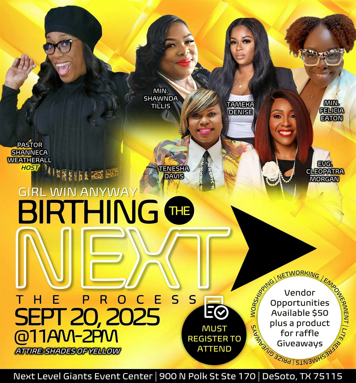 Birthing The Next-The Process