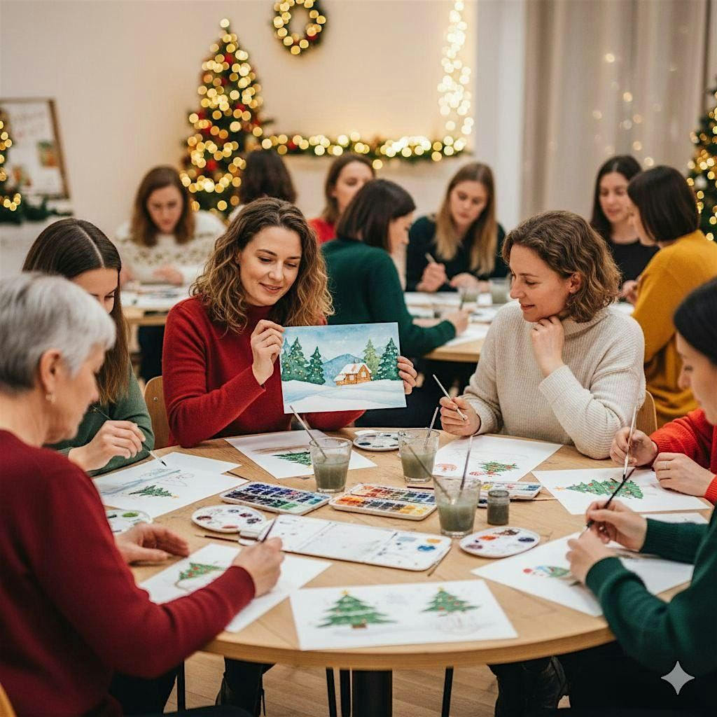 Watercolour Social: West Side Christmas Edition