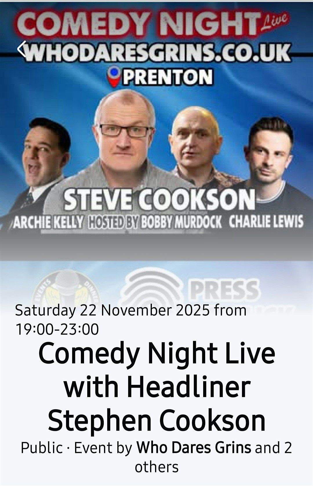 Standup Comedy Night