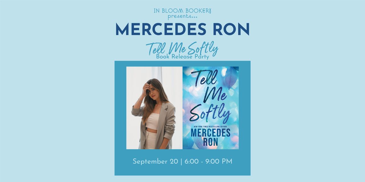 Book Release Party with Mercedes Ron