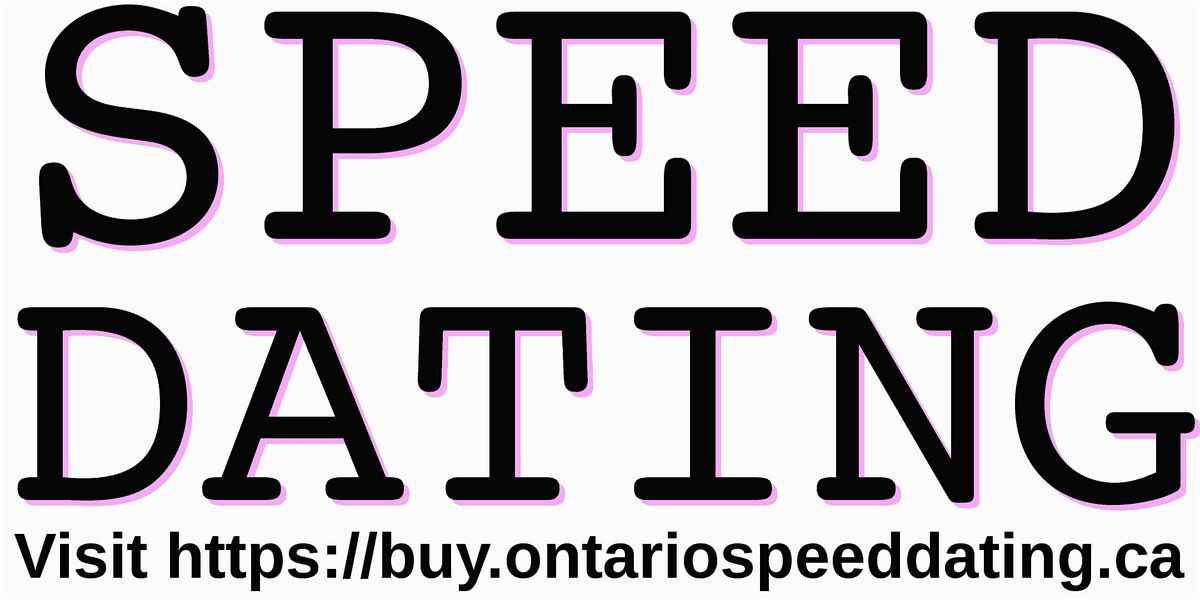 Speed Dating In Piper Arms Burlington (ages 19-35)