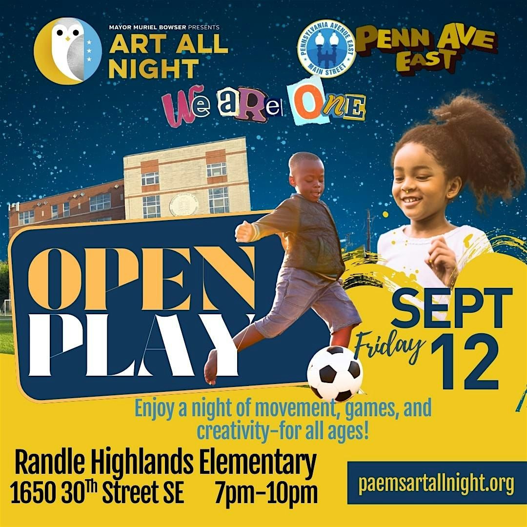 Open Play x Art All Night
