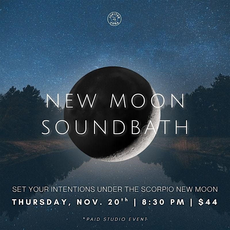 New Moon Soundbath Ceremony