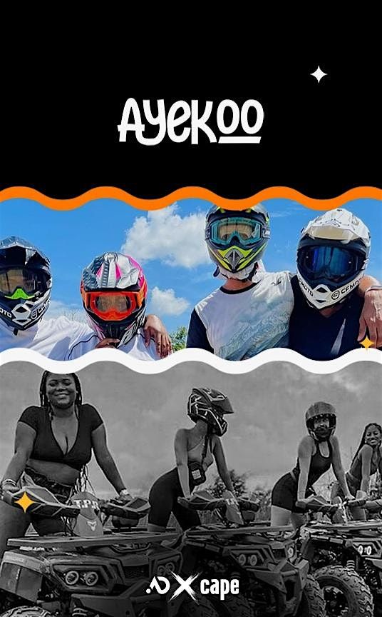 Aburi Xcape2 "Diaspora Edition" Quad Biking, Games, Waterfall, Cocoa Farm