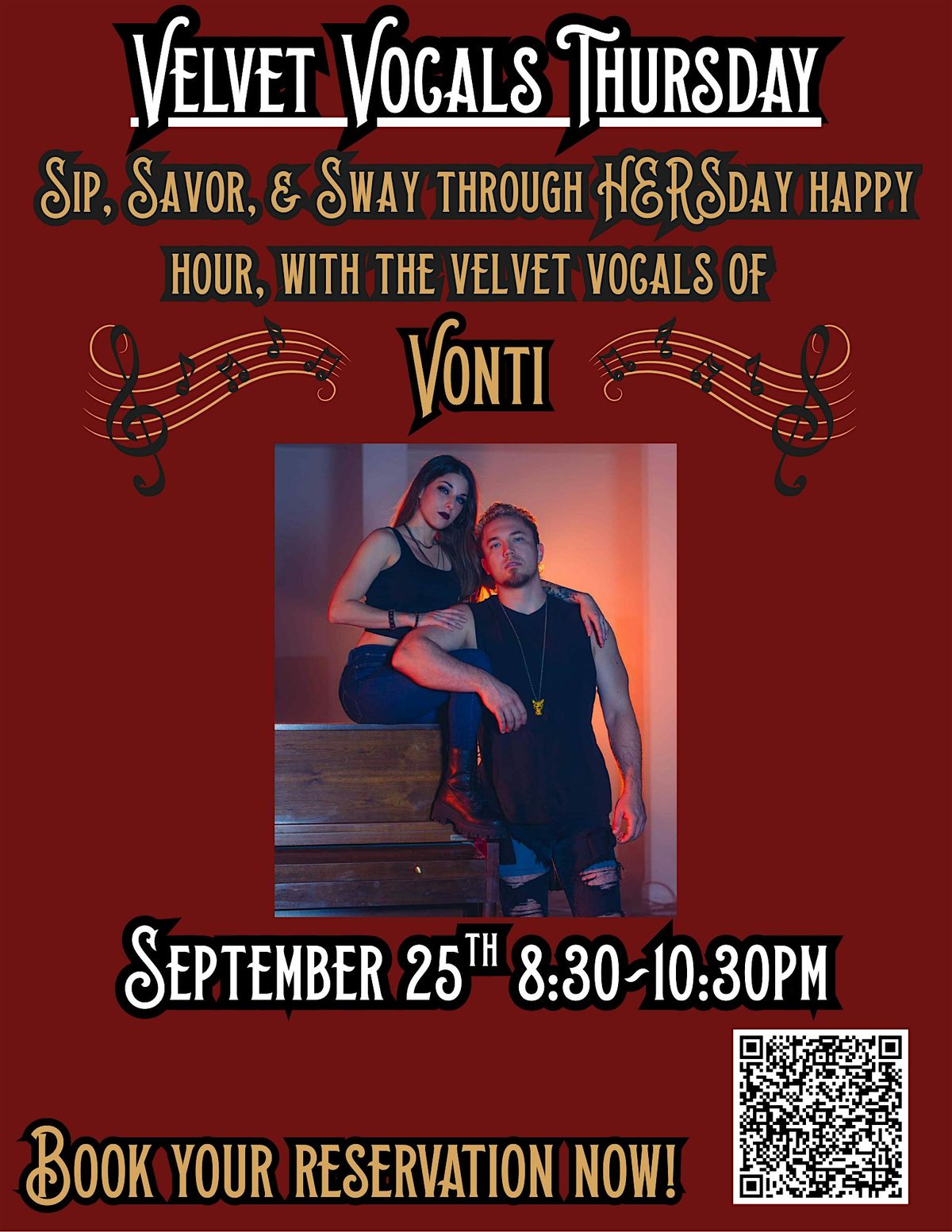 Velvet Vocals Thursday!