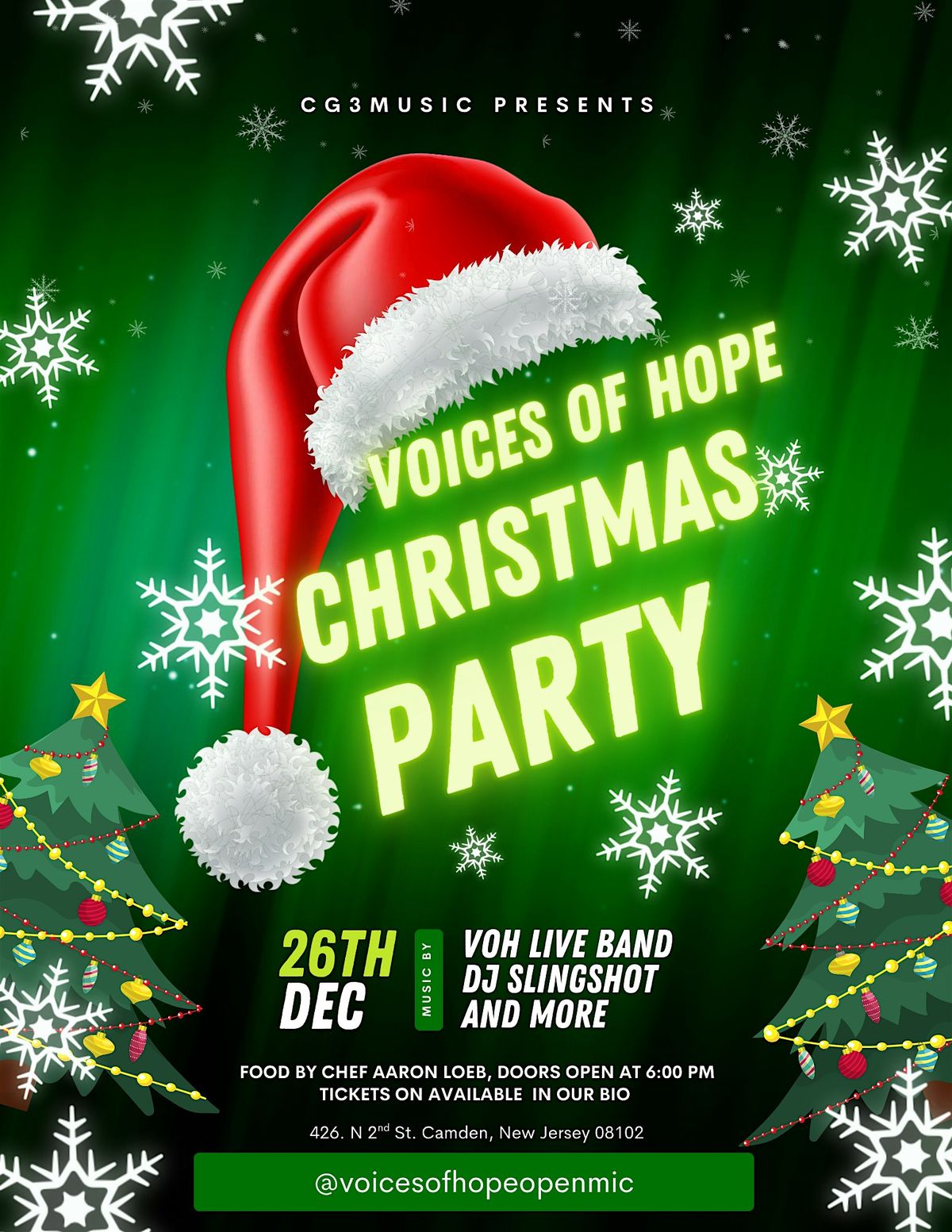 Voices Of Hope Open Mic (Christmas Edition)