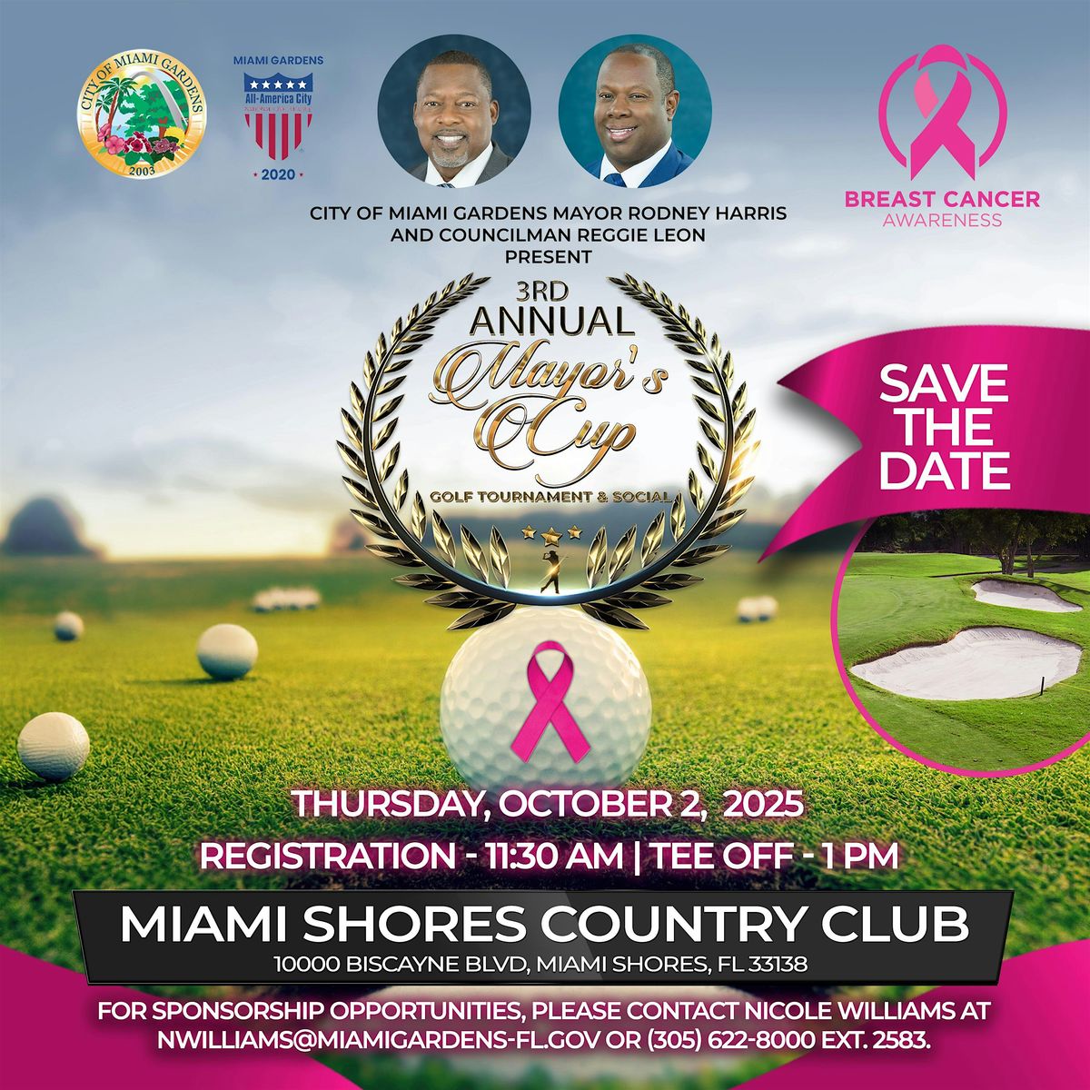 City of Miami Gardens 3rd Annual Mayor's Cup Golf & Social