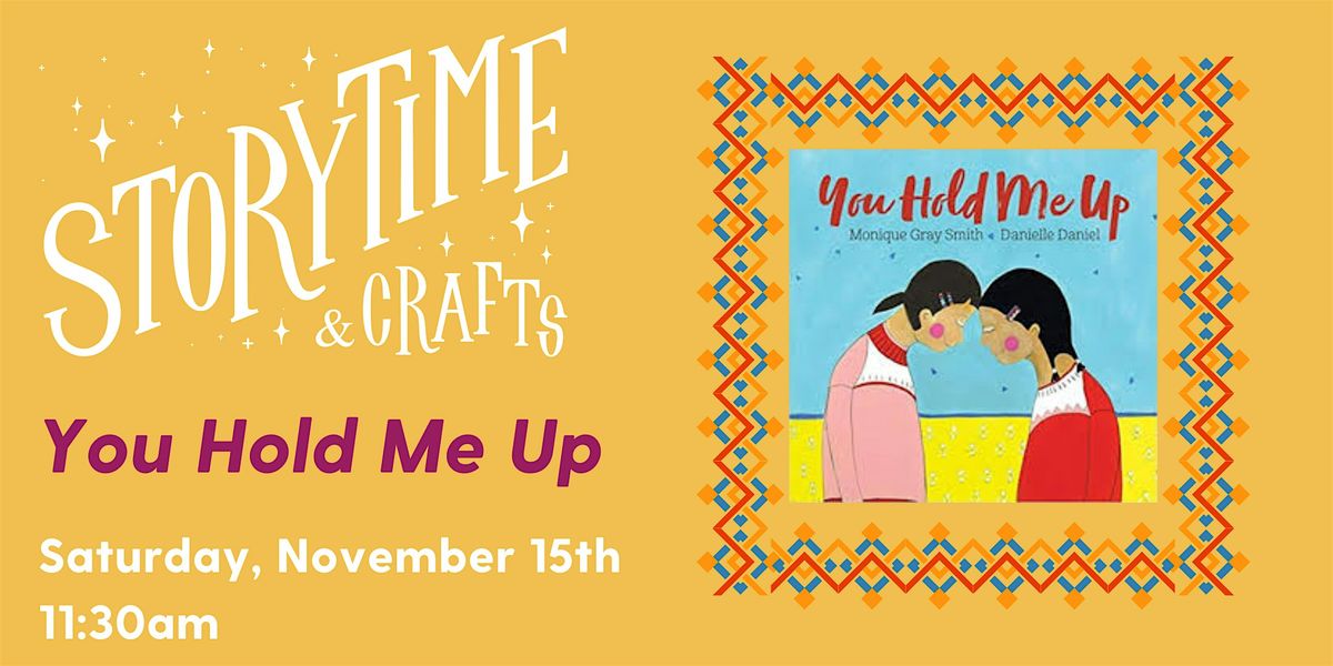StoryTime and Crafts: You Hold Me Up