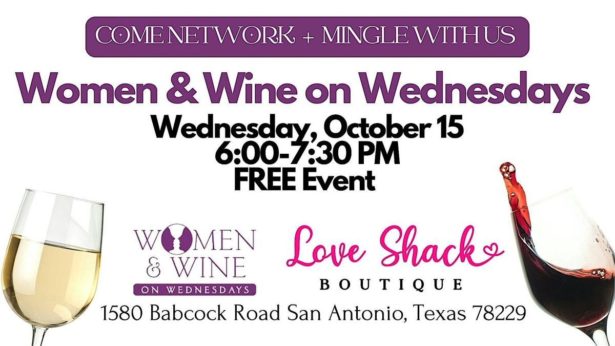 Women and Wine on Wednesdays - October Meetup