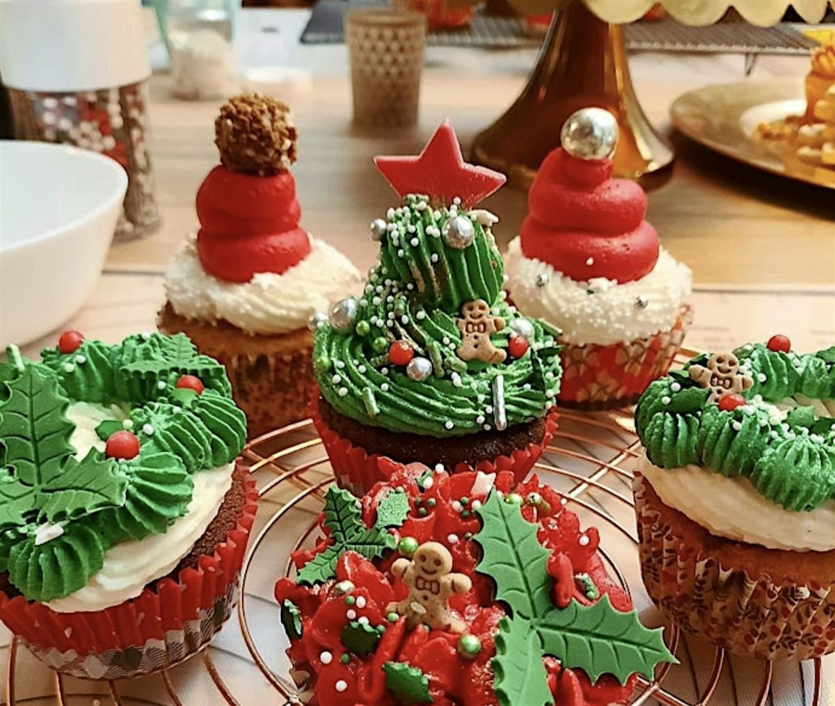 Zimtstern &  Frosting Weihnachtliche Cupcake Kreationen