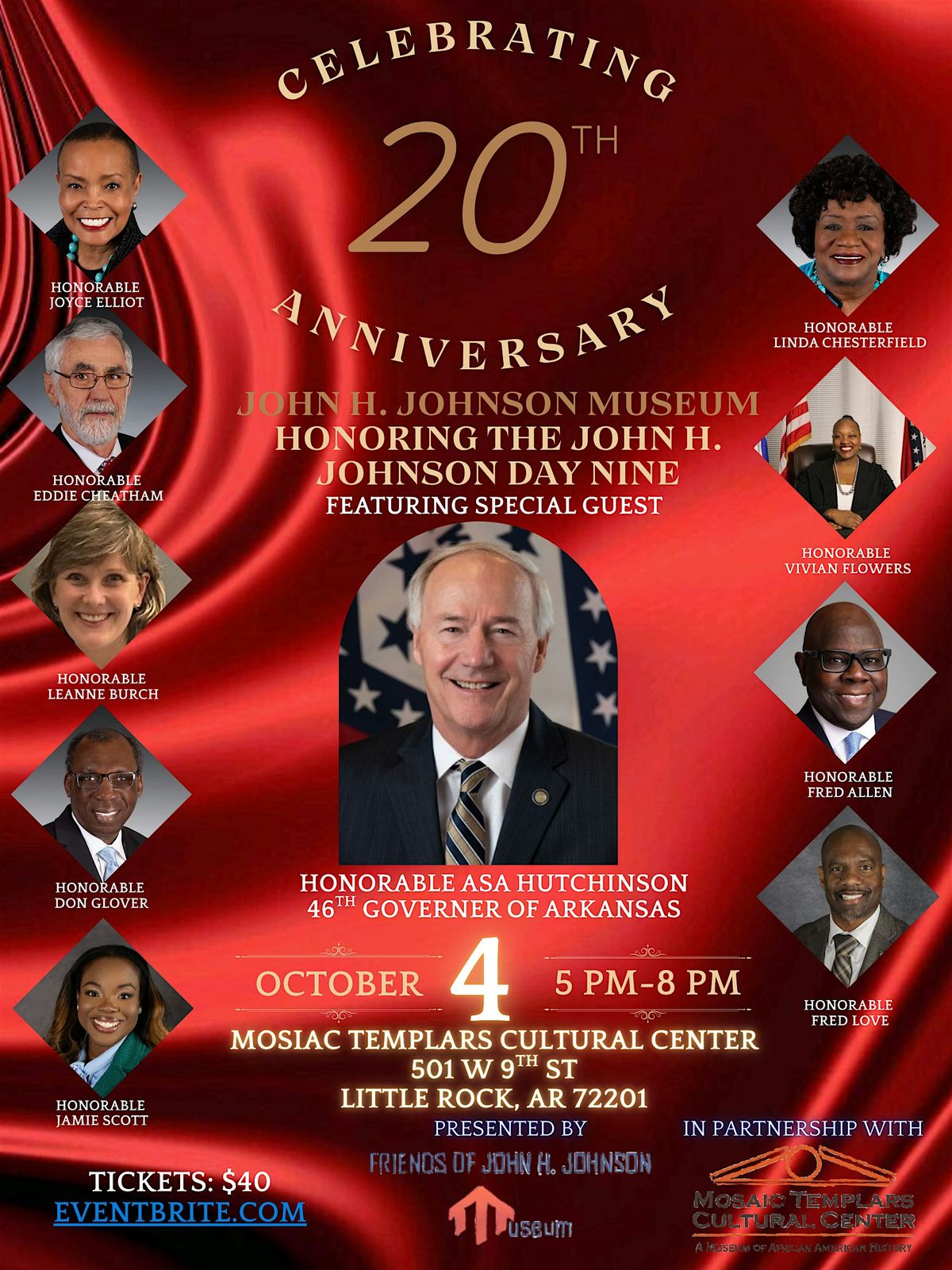 John H. Johnson Museum 20th Anniversary Tribute Dinner