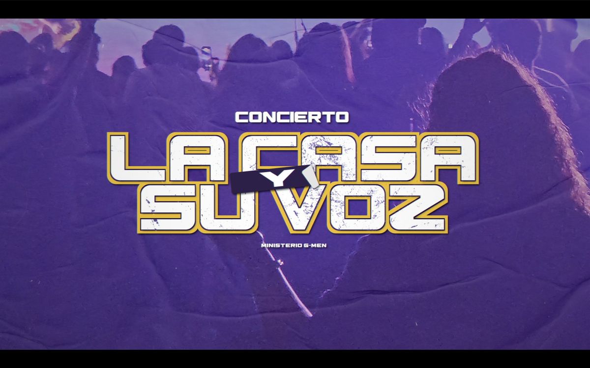 Concierto La Casa y Su Voz