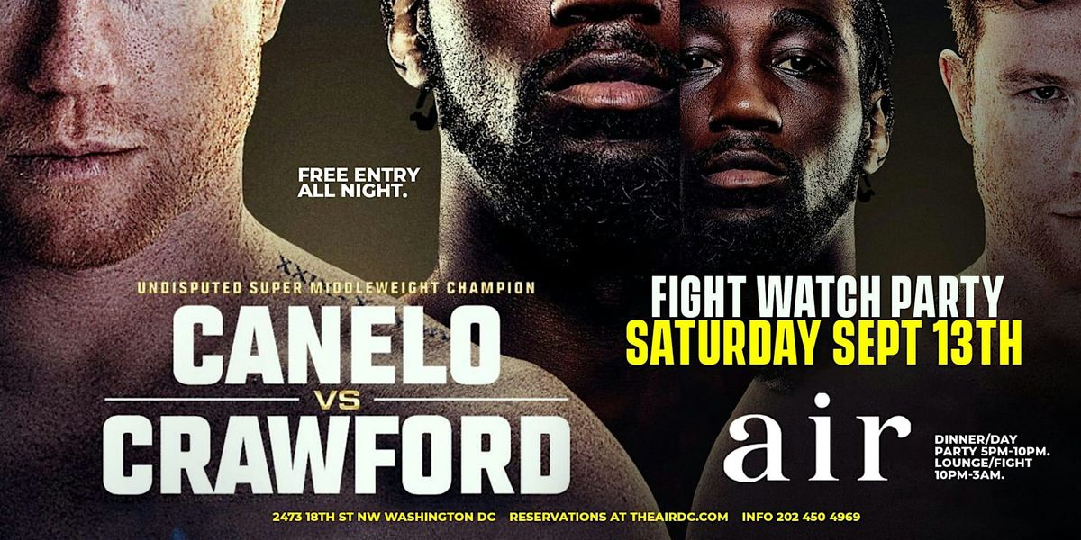 Canelo vs Crawford Fight Watch Party