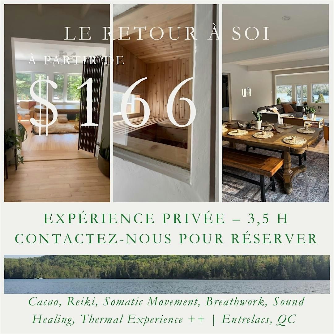 3.5hr : Cacao + Sonotherapie Tambour + Reiki + Experience Thermal