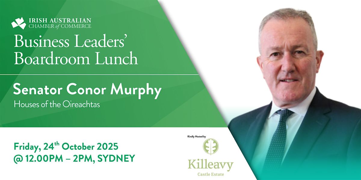 Senator Conor Murphy - Sydney